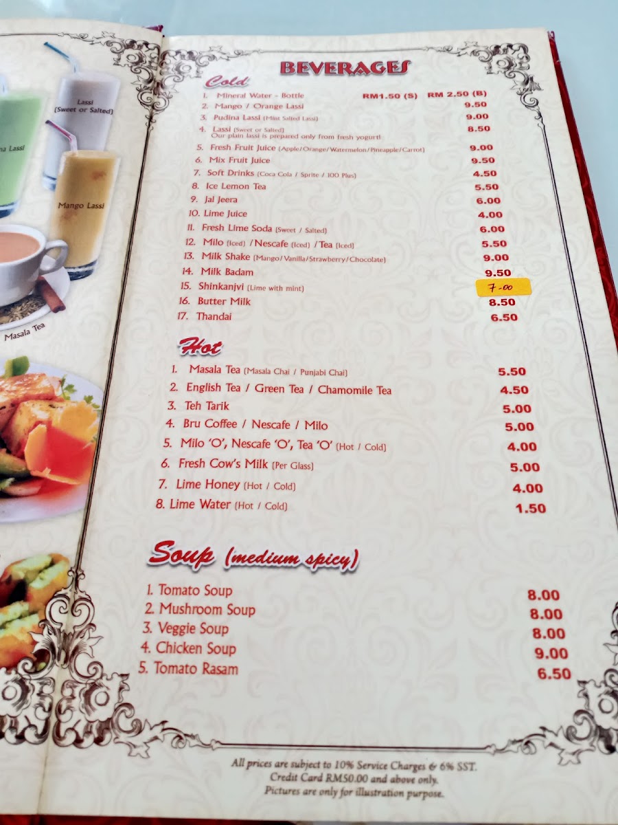 Menu - Moghul Mahal Restaurant | Cyberjaya photo 6